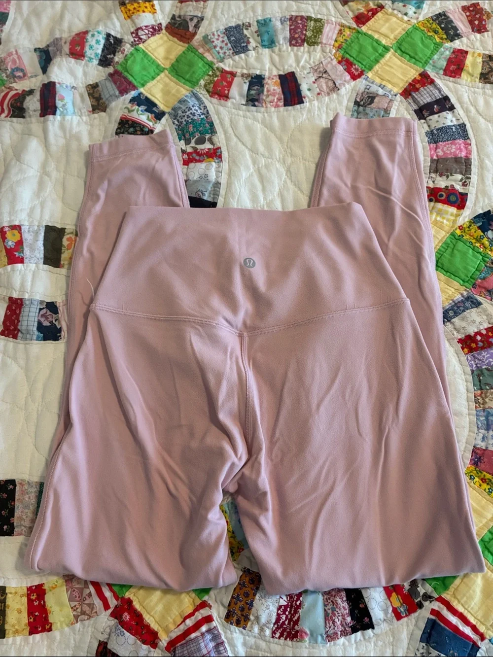 Lululemon Women’s High-Waist Leggings in Dusty Pink size 6coquette girlhoodcore